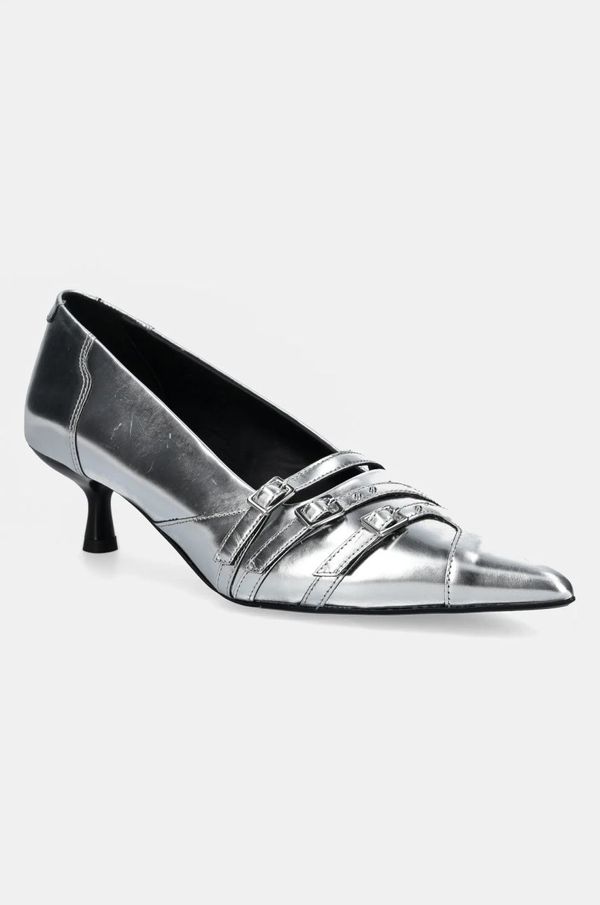 Vagabond Shoemakers Kožne štikle Vagabond Shoemakers LYKKE boja: srebrna, 5714-183-79