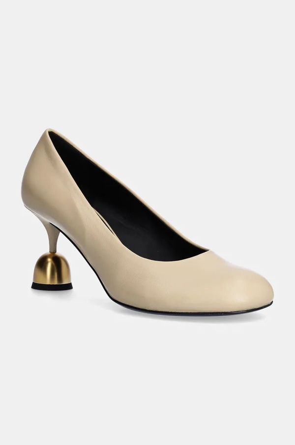 Vanda Novak Kožne štikle Vanda Novak Betty boja: bež