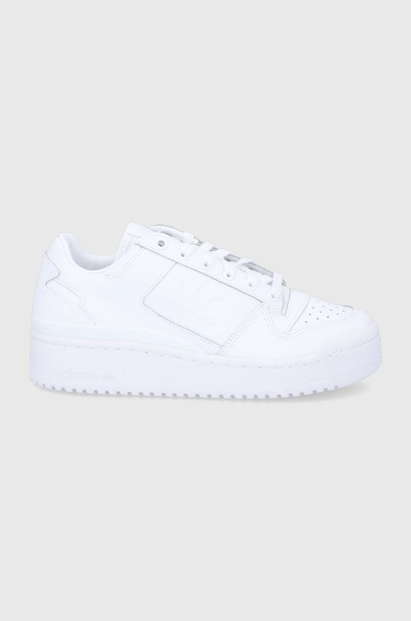 Adidas Kožne Tenisice adidas Originals Forum Bold FY9042 boja: bijela, FY9042-FTWWHT