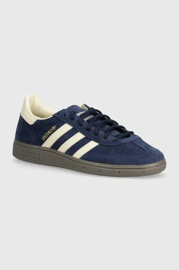 Adidas Kožne tenisice adidas Originals Hanball Spezial boja: tamno plava, IF7087