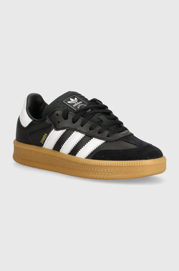 Adidas Kožne tenisice adidas Originals Samba XLG boja: crna, IE1379