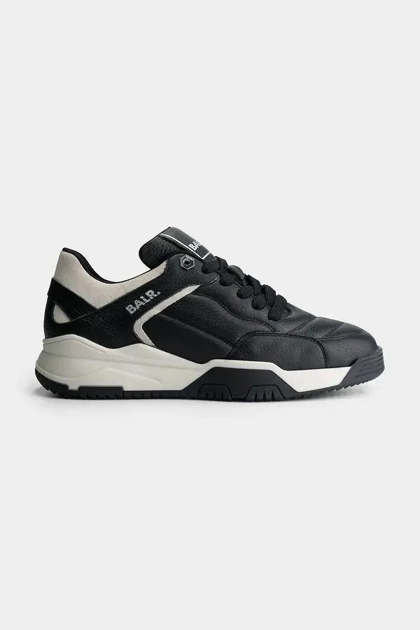 BALR. Kožne tenisice BALR. Chunky Football boja: crna, B1511.1054