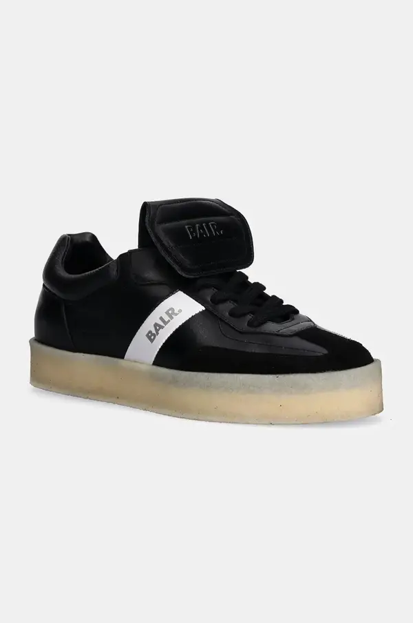 BALR. Kožne tenisice BALR. GOTG Retro Sneaker boja: crna, B1511.1048
