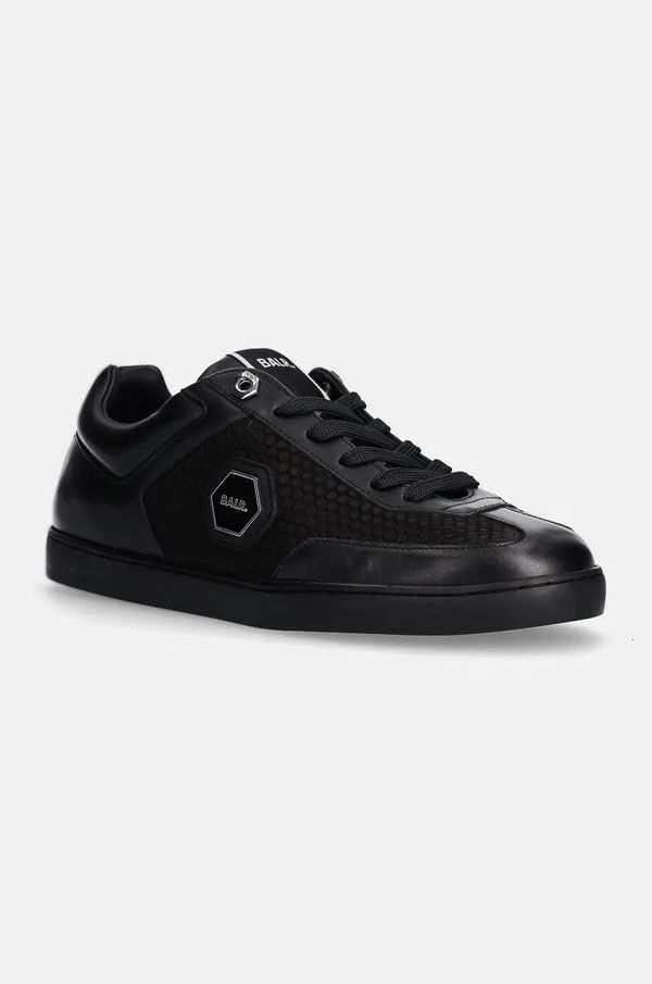 BALR. Kožne tenisice BALR. Q-Series Classic Cup Sneaker boja: crna, B1511.1032