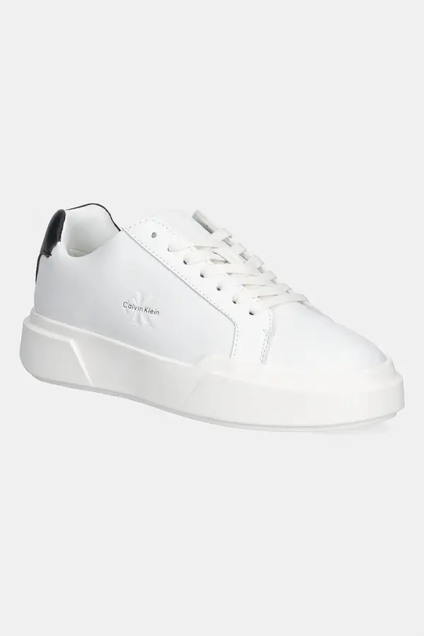 Calvin Klein Kožne tenisice Calvin Klein CHUNKY CUPSOLE LACEUP LTH