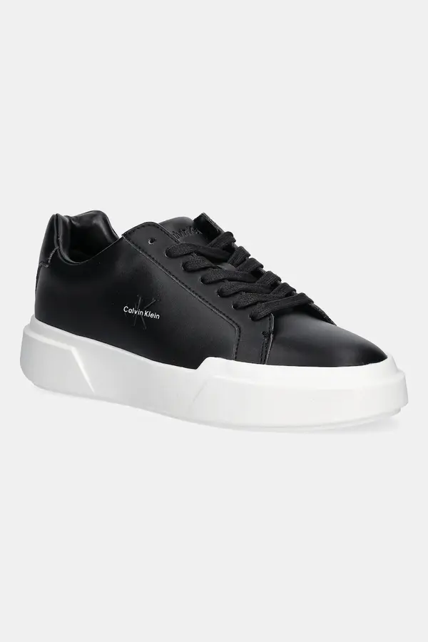 Calvin Klein Kožne tenisice Calvin Klein CHUNKY CUPSOLE LACEUP LTH