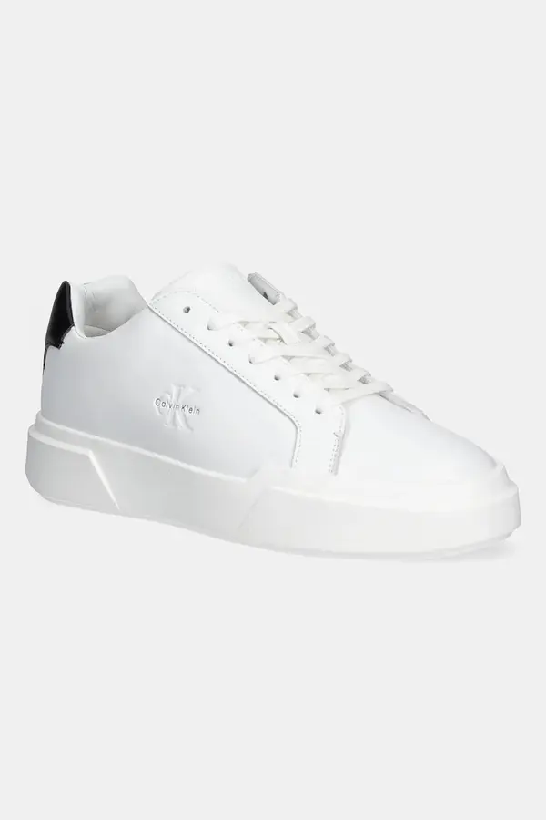 Calvin Klein Kožne tenisice Calvin Klein CHUNKY CUPSOLE LACEUP LTH
