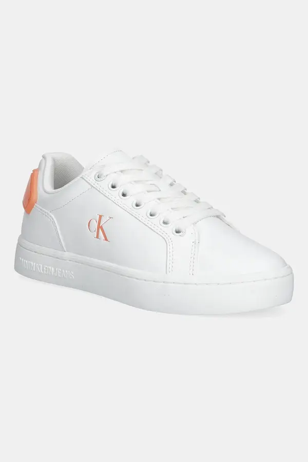 Calvin Klein Jeans Kožne tenisice Calvin Klein Jeans CLASSIC CUPSOLE RU PATCH LTH WN