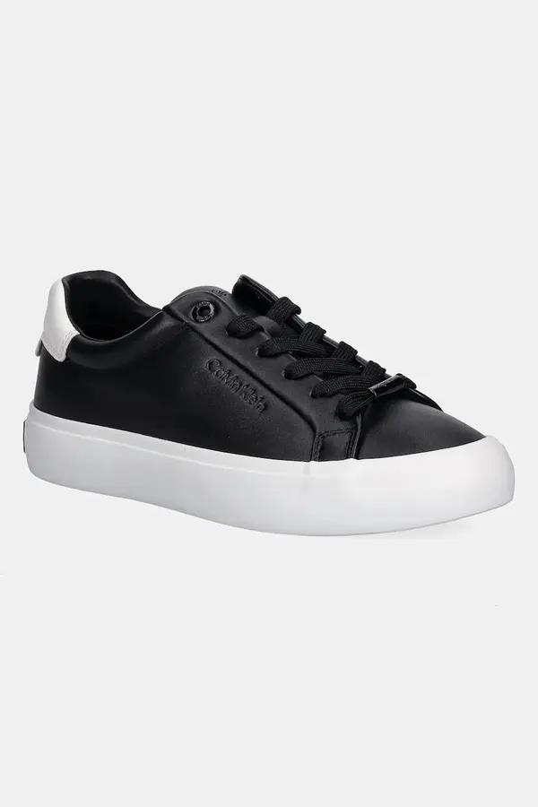 Calvin Klein Kožne tenisice Calvin Klein LACE-UP SNEAKER LTH CK