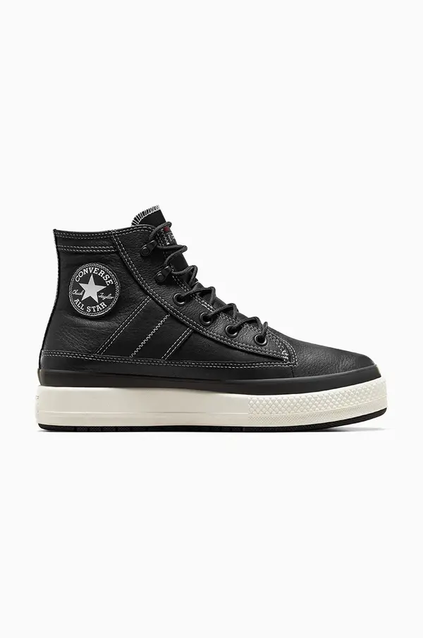 Converse Kožne tenisice Converse Chuck Taylor All Star Equip Waterproof boja: crna, A08555C