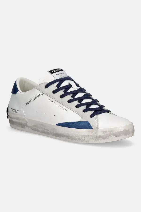 Crime London Kožne tenisice Crime London DISTRESSED LOW