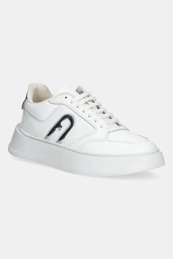 Furla Kožne tenisice Furla Lace-Up Sneaker