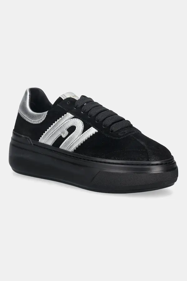 Furla Kožne tenisice Furla Nuage Lace-Up Sneaker