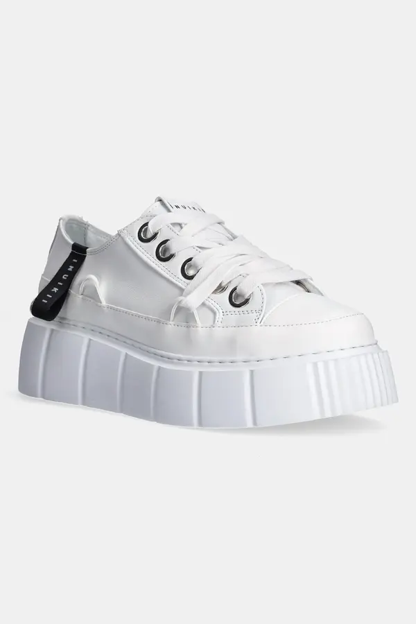 Inuikii Kožne tenisice Inuikii Leather Matilda Low boja: bijela, 1001.001.0022.100 / 35202-033