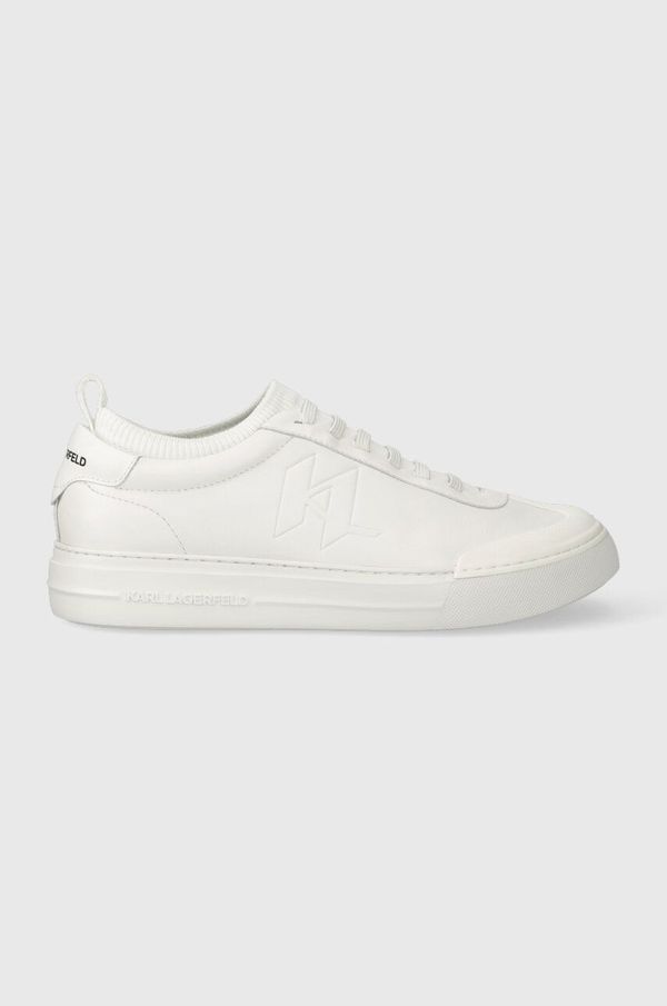 Karl Lagerfeld Kožne tenisice Karl Lagerfeld T/KAP KC boja: bijela, KL51423