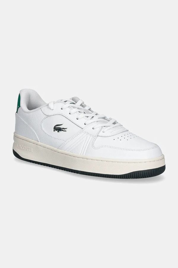 Lacoste Kožne tenisice Lacoste L001 MID LEATHER boja: bijela, 48SMA0021