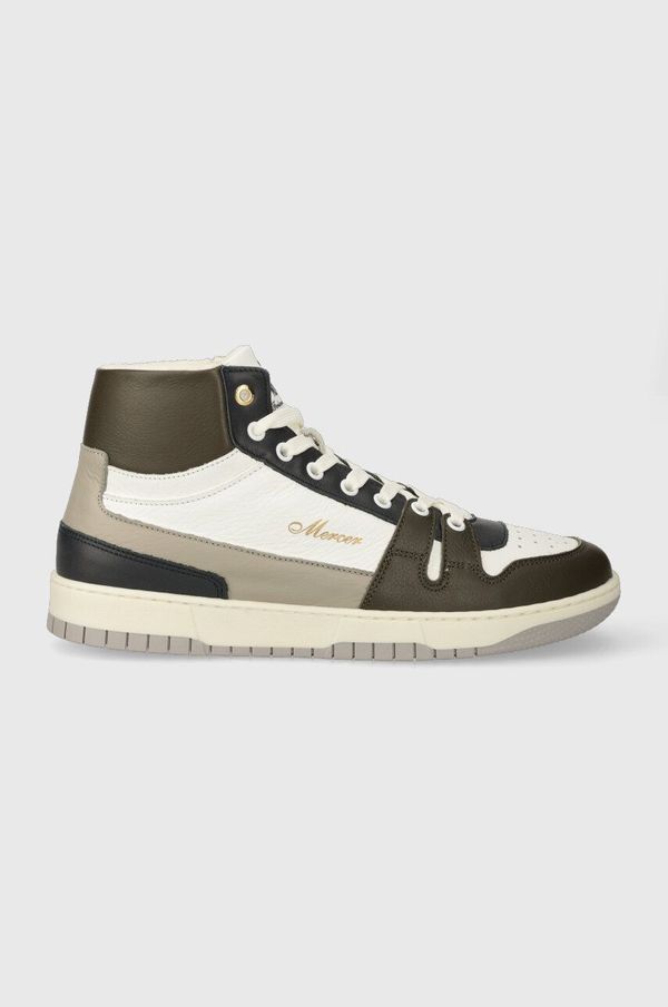 Mercer Amsterdam Kožne tenisice Mercer Amsterdam The Brooklyn High boja: zelena, ME233014