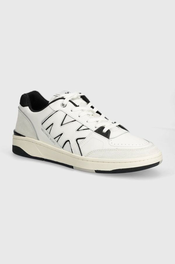 Michael Kors Kožne tenisice Michael Kors Rebel boja: bijela, 42S4RBFS1D 987