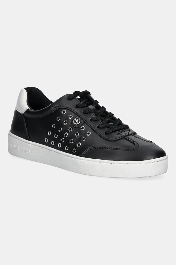 MICHAEL Michael Kors Kožne tenisice MICHAEL Michael Kors Scotty za žene, boja: crna, 43R5SCFS1L.001