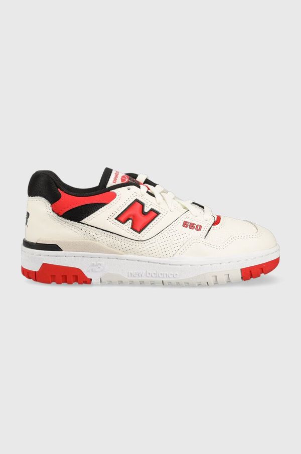 New Balance Kožne tenisice New Balance BB550VTB boja: bež, BB550VTB-BB5