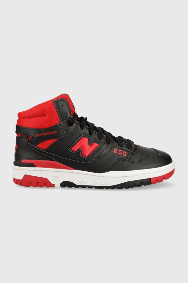 New Balance Kožne tenisice New Balance boja: crna, BB650RBR-RBR