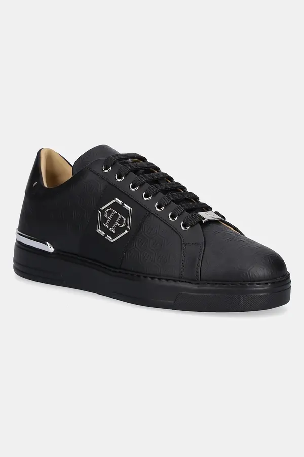 Philipp Plein Kožne tenisice Philipp Plein Lo-Top Monogram