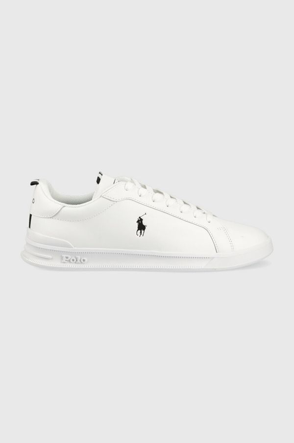 Ralph Lauren Kožne tenisice Polo Ralph Lauren Hrt Ct II boja: bijela, 809860883006