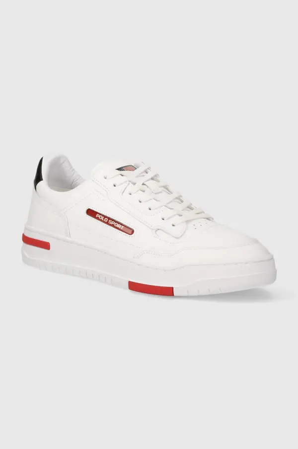 Ralph Lauren Kožne tenisice Polo Ralph Lauren Ps 300 boja: bijela, 809931902001