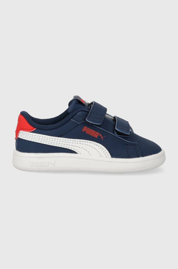 Puma Kožne tenisice Puma Smash 3.0 Buck V boja: tamno plava