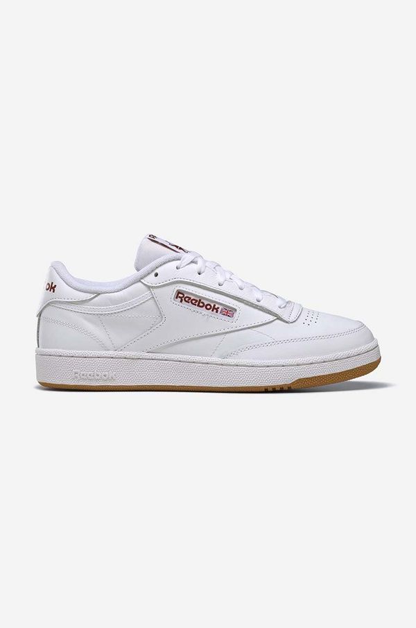 Reebok Classic Kožne tenisice Reebok Classic Reebok Club C 85 boja: bijela, IE1873-white