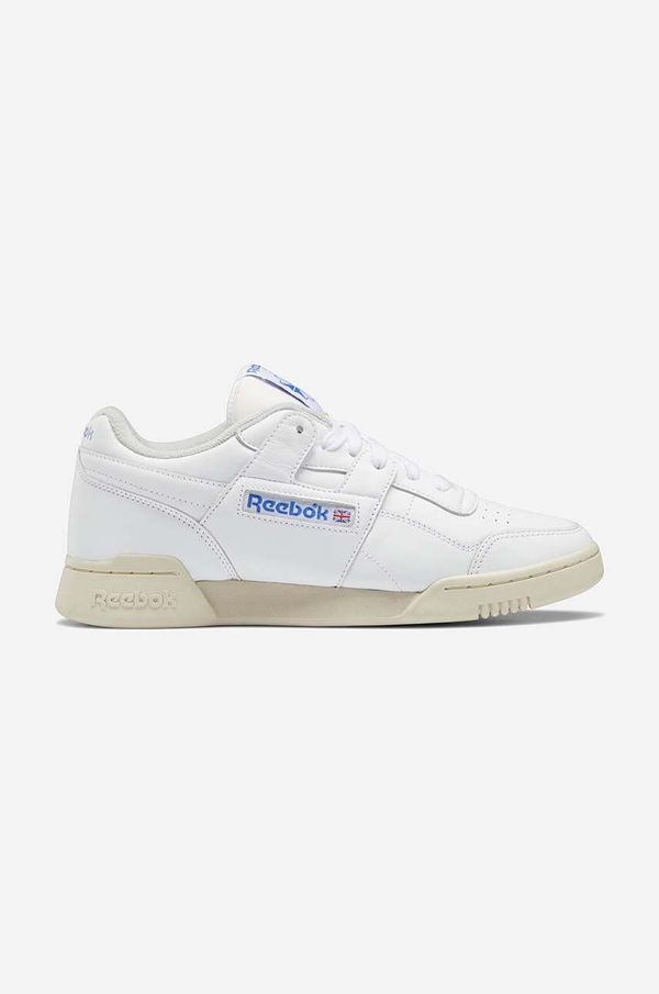 Reebok Kožne tenisice Reebok Workout Plus Vintag boja: bijela, GZ4962-white