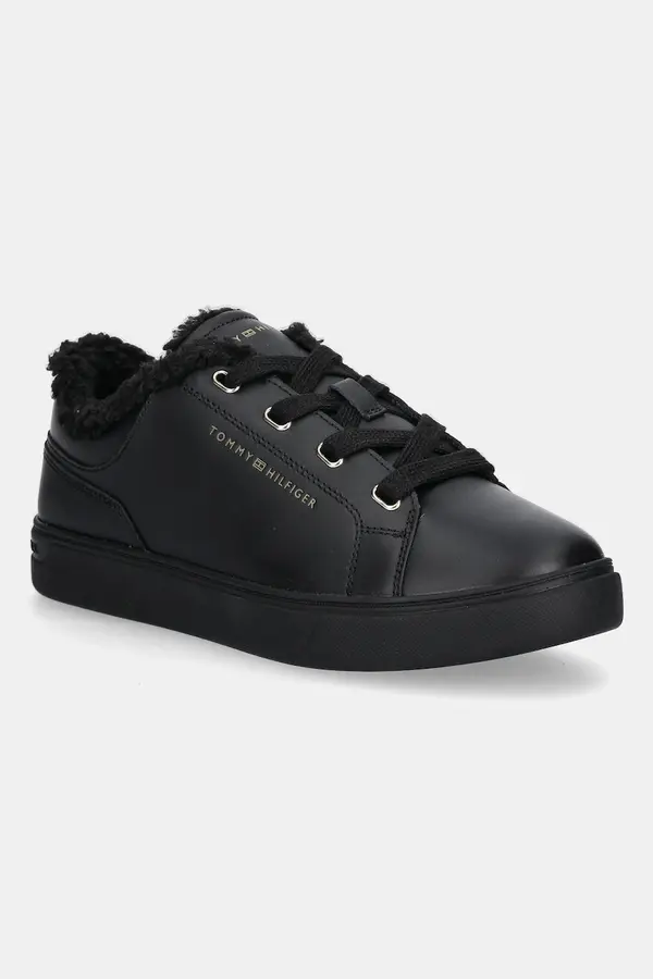 Tommy Hilfiger Kožne tenisice Tommy Hilfiger CASUAL CUPSOLE SNEAKER WL