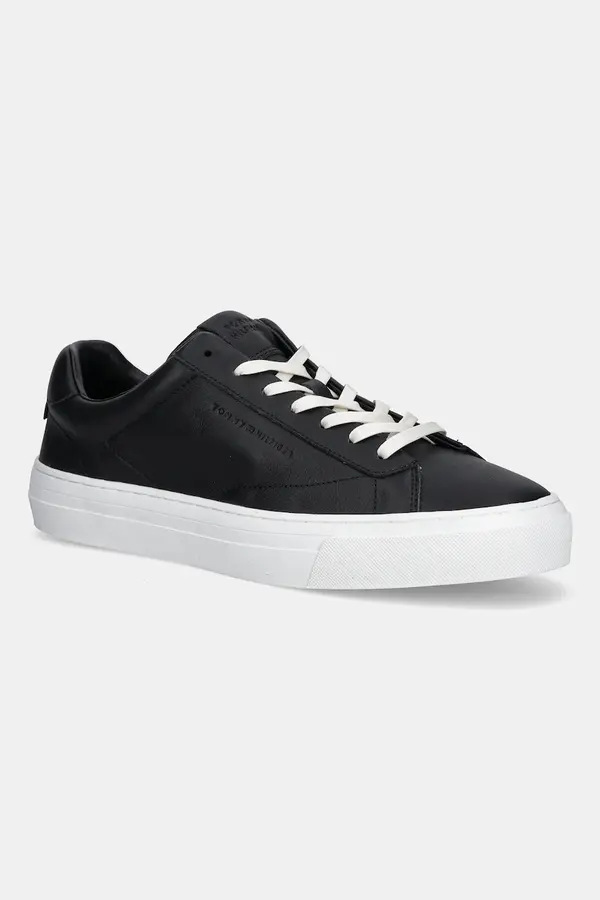 Tommy Hilfiger Kožne tenisice Tommy Hilfiger PREMIUM DRESS CUPSOLE LTH