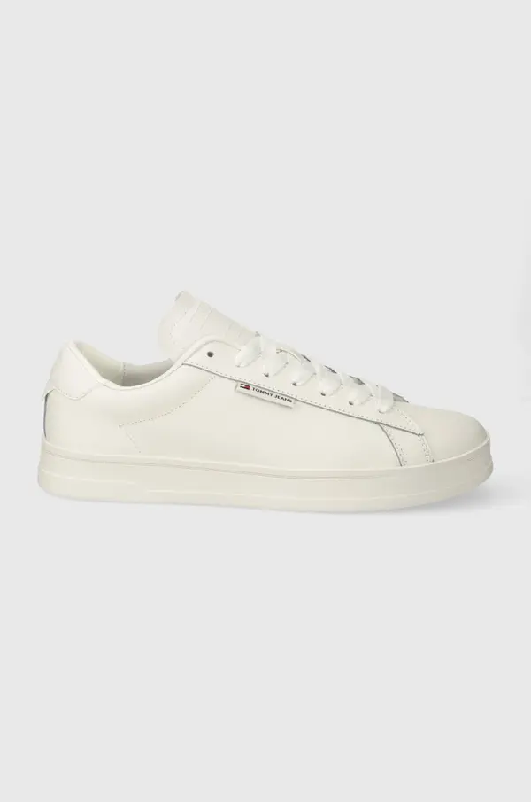 Tommy Jeans Kožne tenisice Tommy Jeans TJM LEATHER LOW CUPSOLE