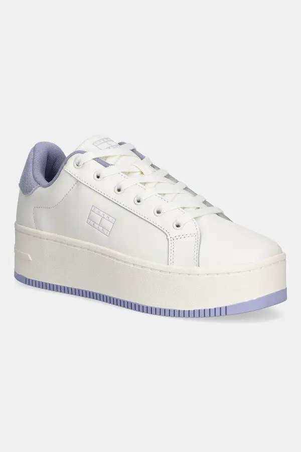 Tommy Jeans Kožne tenisice Tommy Jeans TJW FLATFORM ESS MU