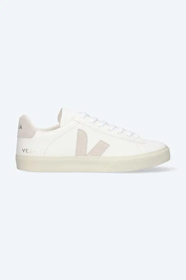 Veja Kožne tenisice Veja Campo Chromefree Leather boja: bijela, CP052429-WHITE, CP0502429