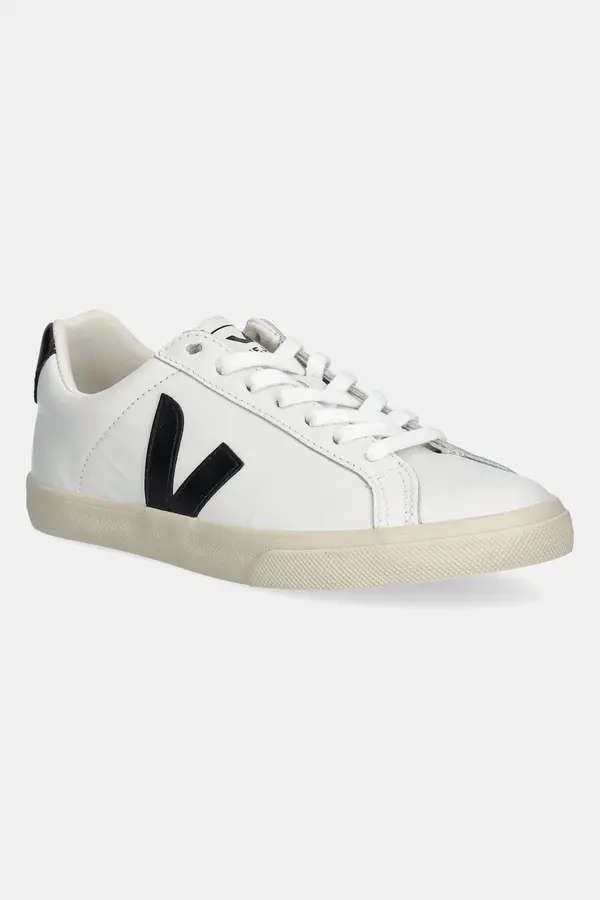 Veja Kožne tenisice Veja Esplar Logo Leather boja: bijela, EO020005-WHITE, EO0200005