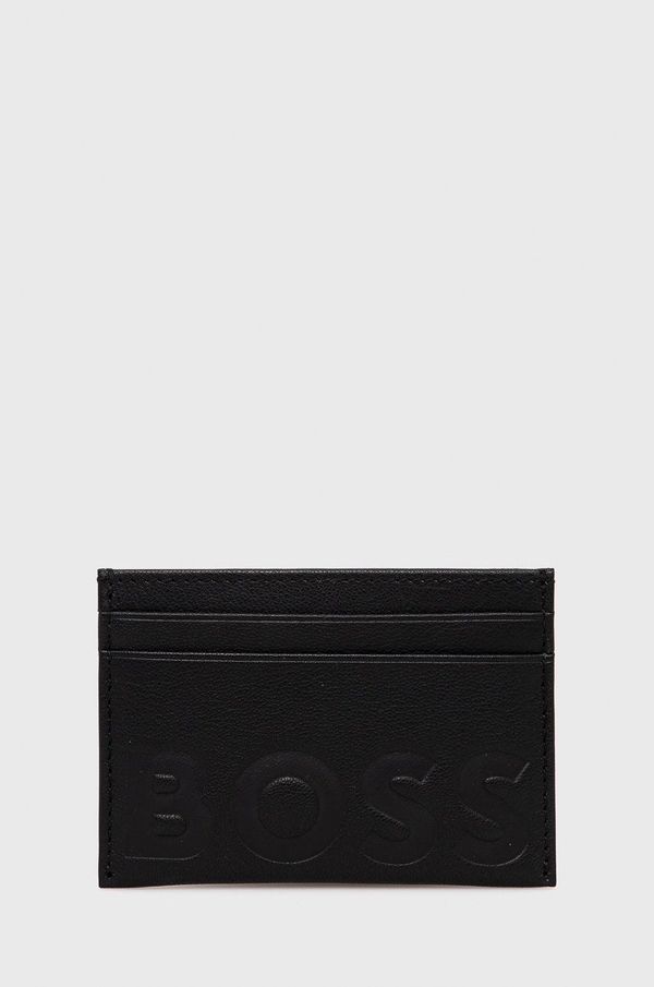 Boss Kožni etui za kartice BOSS za muškarce, boja: crna