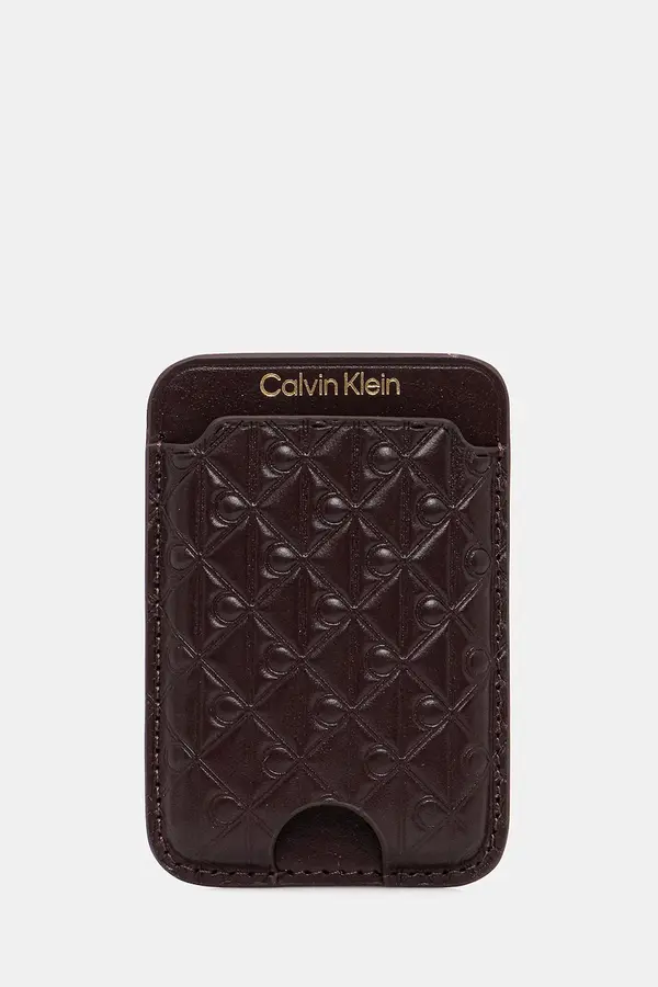 Calvin Klein Kožni etui za kartice Calvin Klein