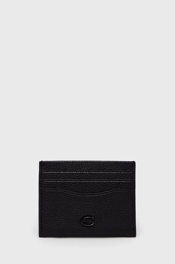 Coach Kožni etui za kartice Coach za muškarce, boja: crna