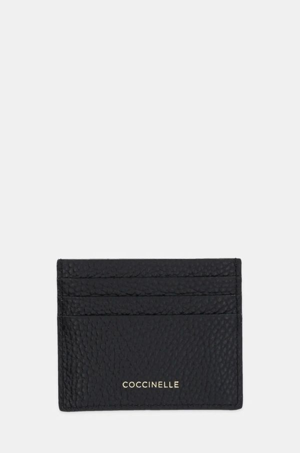 Coccinelle Kožni etui za kartice Coccinelle boja: crna, E2 SSL 12 01