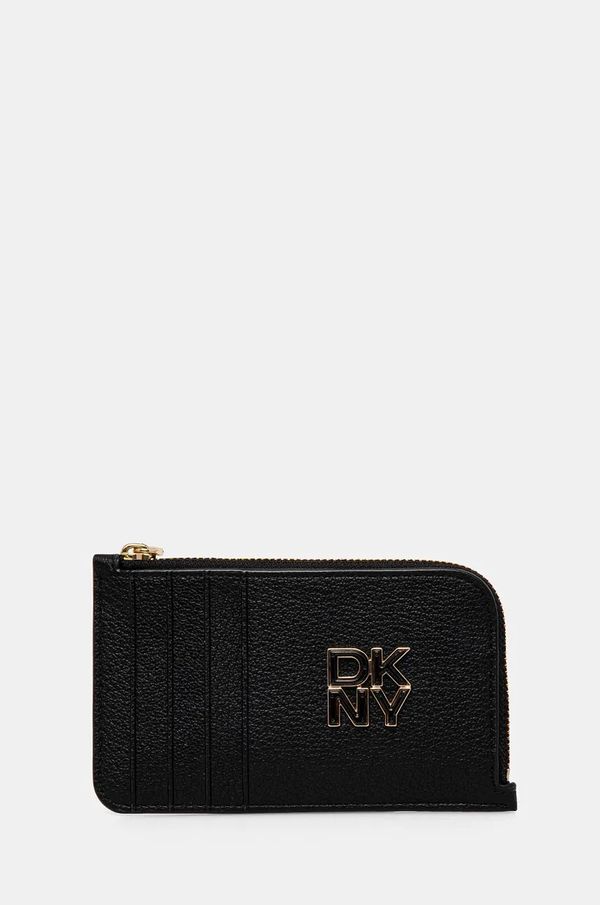 DKNY Kožni etui za kartice Dkny boja: crna, R43ZKF84