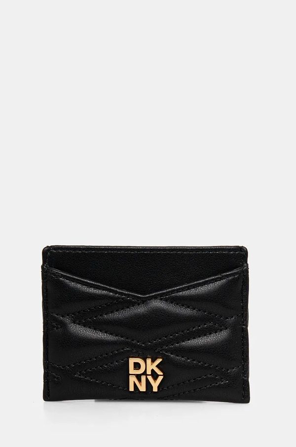 DKNY Kožni etui za kartice Dkny boja: crna, R43ZKG77
