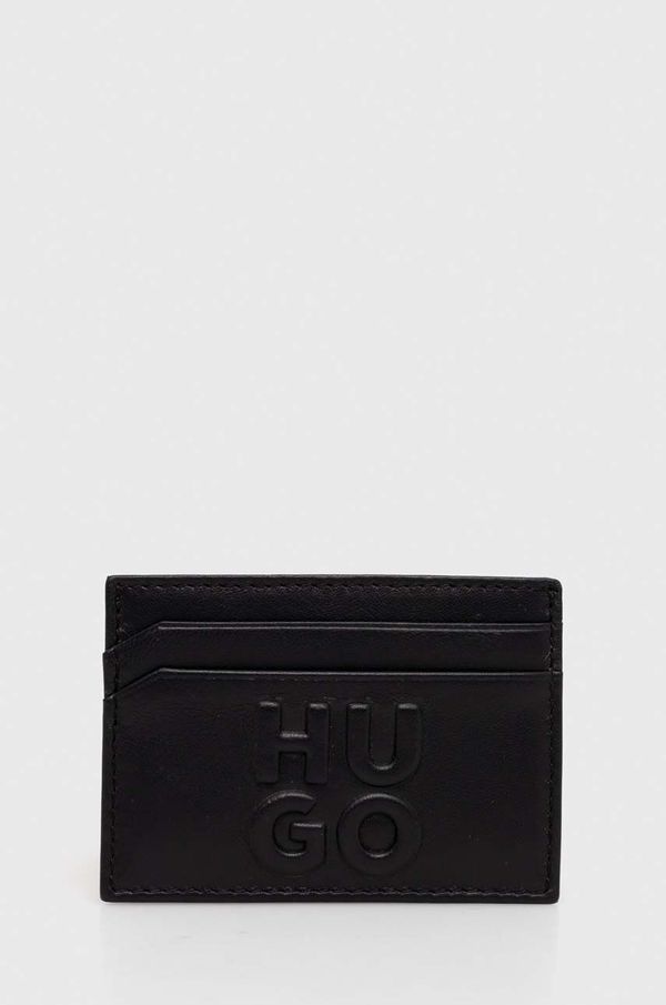 Hugo Kožni etui za kartice HUGO boja: crna, 50523725