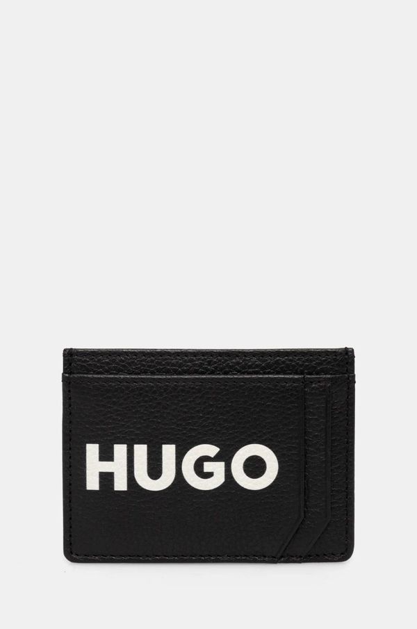 Hugo Kožni etui za kartice HUGO boja: crna, 50536071