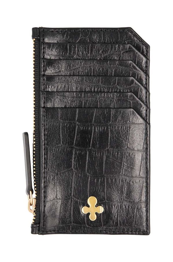 Lilou Kožni etui za kartice Lilou boja: crna