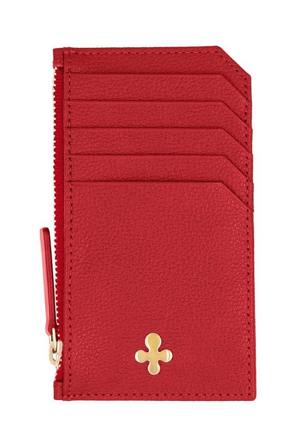 Lilou Kožni etui za kartice Lilou boja: crvena