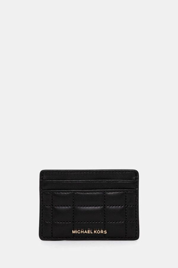 MICHAEL Michael Kors Kožni etui za kartice MICHAEL Michael Kors boja: crna, 32R4GJ6D0L