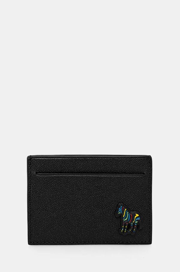 PS Paul Smith Kožni etui za kartice PS Paul Smith boja: crna, M2A.5065.NMUZEB