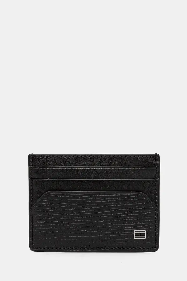 Tommy Hilfiger Kožni etui za kartice Tommy Hilfiger